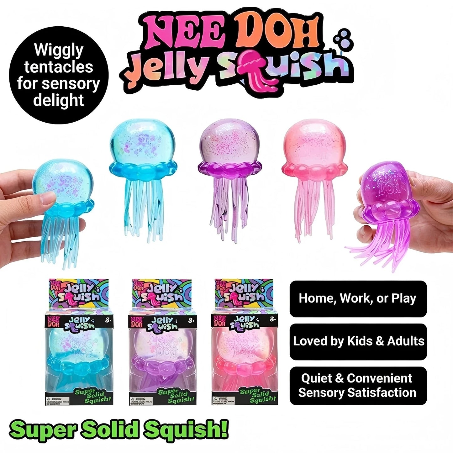 NeeDoh Style Jellyfish